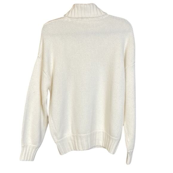 NWT EAVES Karina Sweater in Ivory Women's XS - Picture 4 of 12